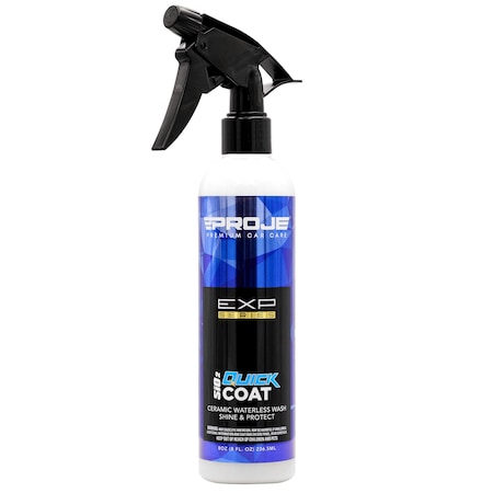 Proje Premium Car Care SIO2 Quick Coat 8oz - Ceramic Spray Sealant & Waterless Wash 50008